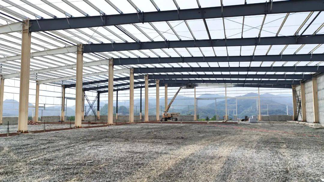 服务建支点，冲刺‘双过半’丨竹溪茶产业超级工厂项目建设‘火力全开’